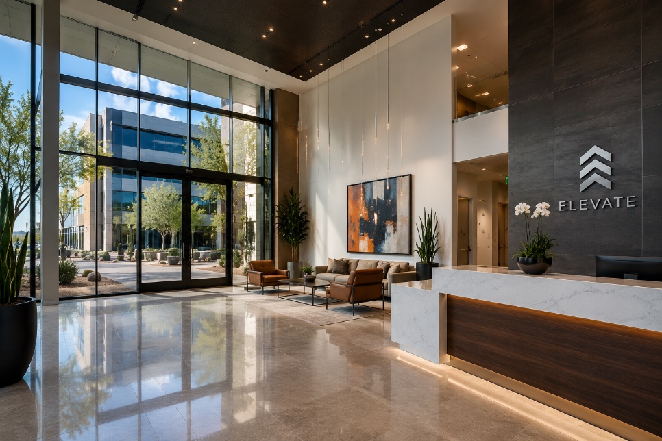 Tempe office lobby