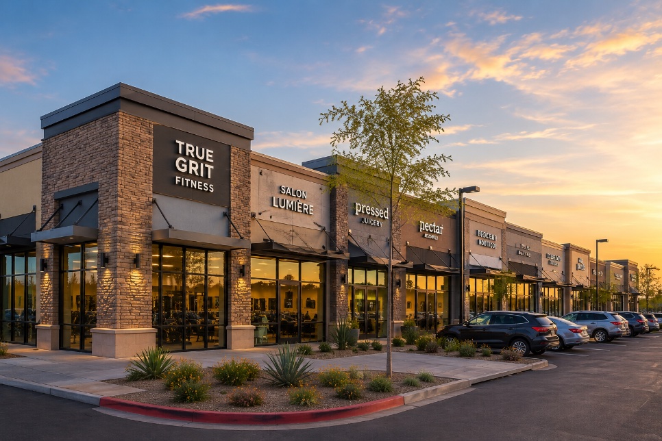 Mesa retail row